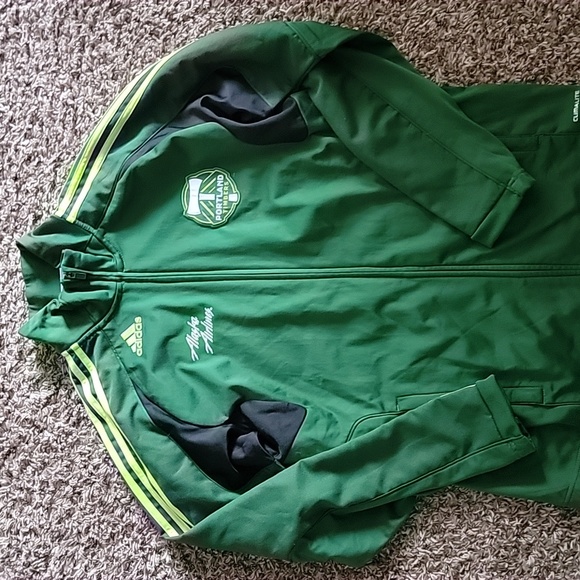 Adidas Portland Timbers Mens MLS Warm-up Jacket - Picture 2 of 3